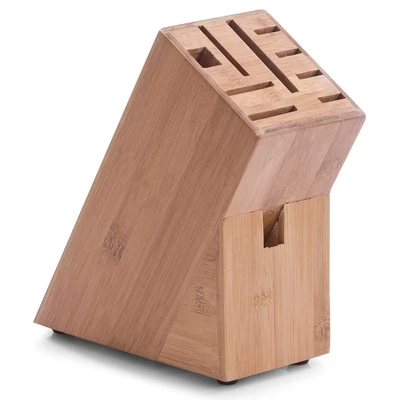 Abbildung von Zeller Present Messerblock &quot;Bamboo&quot;, 1 tlg., geeignet für 8 Messer und eine Schere