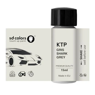 Abbildung von SD COLORS Neue lackstift GRIS HAI GRAU KTP Reparatur KRATZEN 15 ml (Farbe)