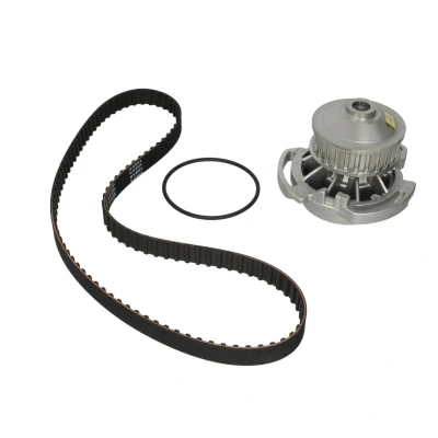 Abbildung von HEPU PK05150 Wasserpumpe + Zahnriemensatz 108 VOLKSWAGEN: GOLF 2, Polo II Coupe, Schrägheck, AUDI: 80 B2, WARTBURG: 353 Limousine