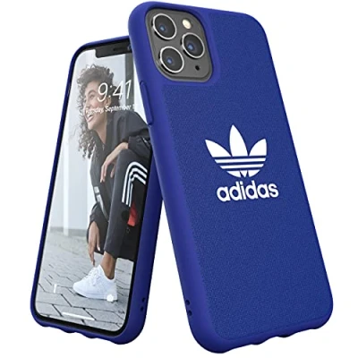 Abbildung von adidas Originals Adicolor Backcover Blau für das iPhone 11 Pro
