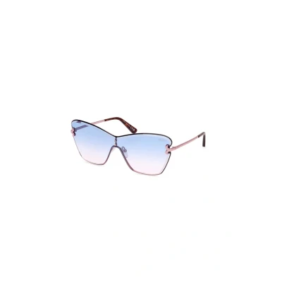 Abbildung von Emilio Pucci Occhiali DA SOLE IN Metallo PER Donna Sonnenbrille, Damen, Größe: One Size, Rosa blu sfumato