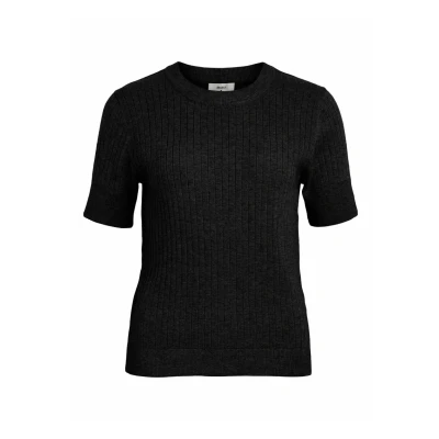 Abbildung von Object Tshirt basic, Damen, Größe: XS, Black