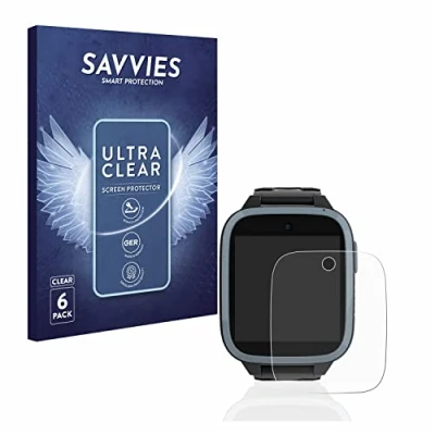 Abbildung von Savvies 6 Stück Schutzfolie für Xplora XGO3 Displayschutz Folie Ultra Transparent
