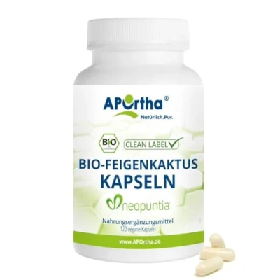 Abbildung von APOrtha® Neopuntia™ Bio Feigenkaktus vegane Kapseln 120 St