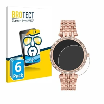Abbildung von BROTECT (6 Stück Schutzfolie für Michael Kors Access Darci Gen 5E Displayschutz Folie Ultra Klar