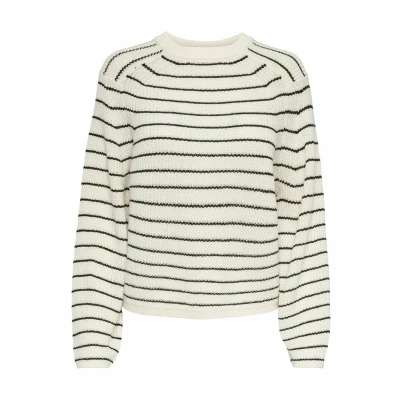 Abbildung von ONLY Strickpullover, Damen, Größe: Small, Jet stream