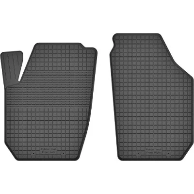 Abbildung von Fußmatten Vorne 2er Set für VW Polo 5 2009 2017 6R 6C Gummi Gumimatten