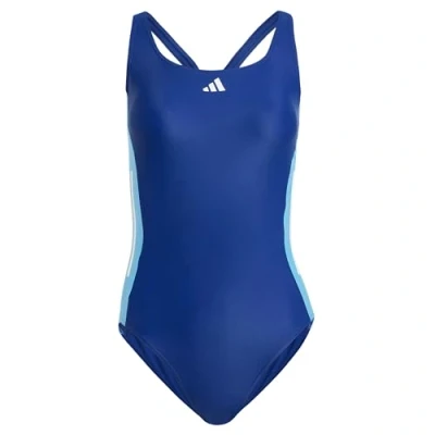 Abbildung von adidas Performance 3STRIPES Badeanzug, Damen, Größe: 32, Dark blue burst