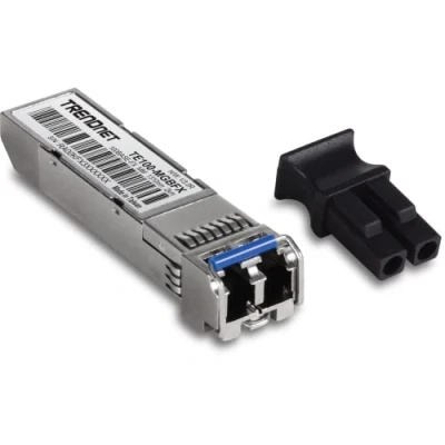 Abbildung von TRENDnet TE100 MGBFX 100Base FX SFP Multi Mode LC Modul, Kompatibel mit Mini GBIC, Unterstützt 1310 nm, Im laufenden Betrieb austauschbar, 2km (1.2 Meilen)