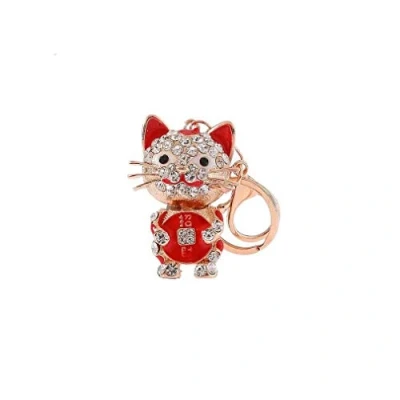 Abbildung von Lachineuse Katze Maneki Neko als Schlüsselanhänger