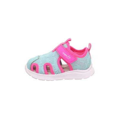 Abbildung von Superfit Wave Sandale, Hellgrün/Pink 7510, 25 EU