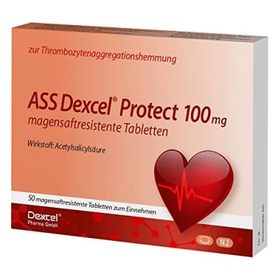 Abbildung von ASS Dexcel Protect 100 mg 50 St