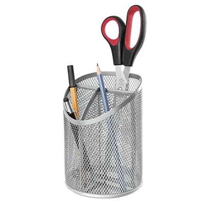 Abbildung von Wedo 65654 Butler Office (3 Fächer, pulverbeschichtetes Drahtmetall, 11 x 14,7 cm) silber
