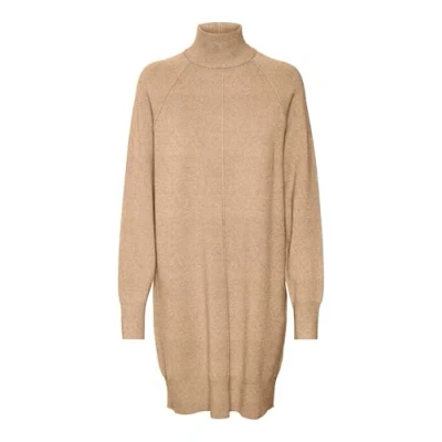 Abbildung von Vero Moda Strickkleid, Damen, Größe: XL, Beige