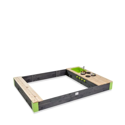 Abbildung von EXIT Aksent Holzsandkasten 200x140cm