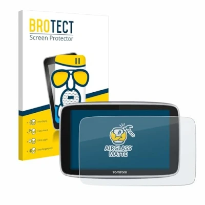 Abbildung von BROTECT Entspiegelungs Schutzglas für TomTom GO Premium X/TomTom (6&#039;&#039;) Schutz Folie Panzerfolie Glas Matt [Kratzfest 9H]