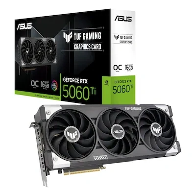 Abbildung von ASUS TUF Gaming GeForce RTX 5060 Ti 16G OC 16GB GDDR7, HDMI, 3x DP