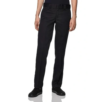 Abbildung von Dickies Herren Flex Arbeitshose Slim Straight Fit Hose, Schwarz V1, 34W / 34L