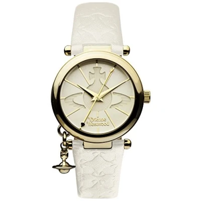 Abbildung von Vivienne Westwood Damen Armbanduhr Orb II Analog Quarz VV006WHWH
