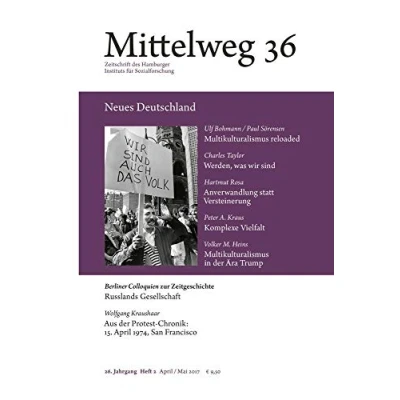 Abbildung von Mittelweg 36, Zeitschrift des Hamburger Instituts für Sozialforschung: Neues Deutschland. Zur Aktualität Multikulturalismus
