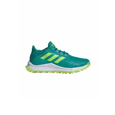Abbildung von adidas Performance Hockey Youngstar Golfschuh für Kinder, Größe: 33, Pure teal lucid lemon core black Schuhe