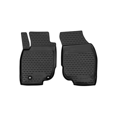 Abbildung von Element Gummimatten Passgenaue Fußmatten Toyota Hilux 2011 2015 Vorne 2tlg, Schwarz