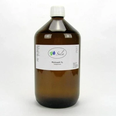 Abbildung von Sala Rizinusöl kaltgepresst Ph. Eur. 1000 ml (1 L Glasflasche)