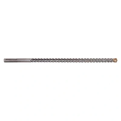 Abbildung von Dewalt SDS Max Elite Hammerbohrer DT60834 (32x380x250mm, mit Vier Schneiden Geometrie, Vollhartmetall Spitzen &amp; Iron Blast Technologie, für den Einsatz in Beton, Mauerwerk, Natur Kunststein)