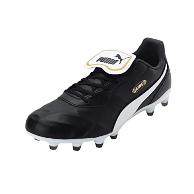 Abbildung von Puma KING TOP FG Fußballschuh Nocken, Herren, Größe: 42, Black/white Schuhe