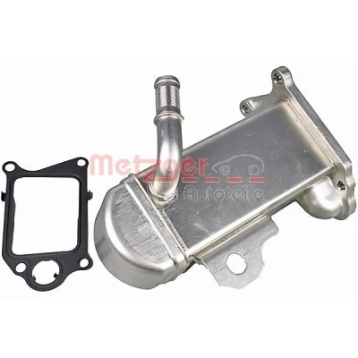 Abbildung von METZGER 0892758 AGR Kühler mit Dichtung ohne Ventil FORD: FOCUS 3 Turnier, C Max 2, 3, PEUGEOT: 508 I SW, 407 Coupe