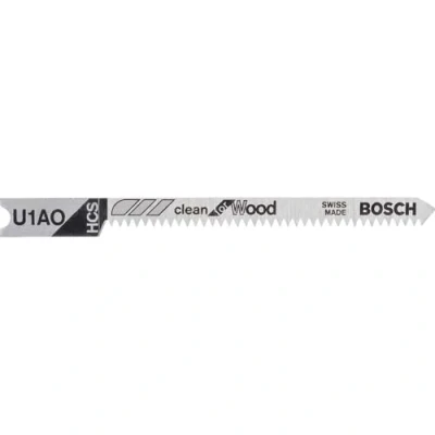 Abbildung von Bosch Accessories 2608637724 Stiksavsklinge U 1 AO Clean for Wood 3 stk