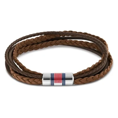 Abbildung von Tommy Hilfiger Bracelet Armband, Herren, Größe: One Size, Brown