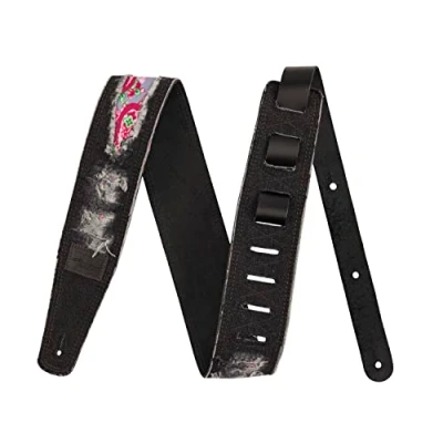 Abbildung von Fender x Wrangler Ripped Denim Strap, Black