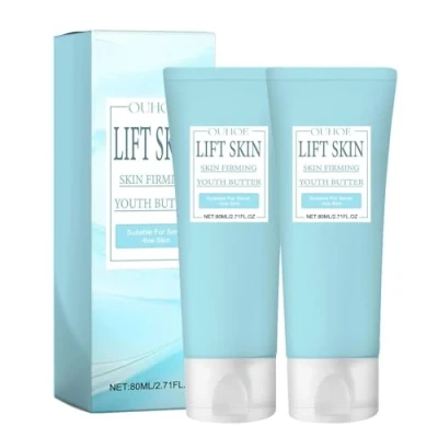 Abbildung von 2 Pcs Luxelift Skin Firming Youth Butter, Cream for Loose Skin, Moisturizes and Improves Fine Lines, Body Butter Anti Aging Moisturizer