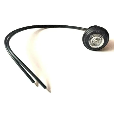 Abbildung von MelTruck® Weiße LED Umrissleuchte vorne Positionsleuchte E20 12V 24V für LKW PKW Anhänger