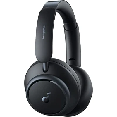 Abbildung von Soundcore by Anker Space Q45 Bluetooth Kopfhörer, Adaptive aktive Geräuschunterdrückung bis zu 98%, 50 Std. Wiedergabe, LDAC Hi Res Wireless Audio,Kristallklare Anrufe(Generalüberholt)
