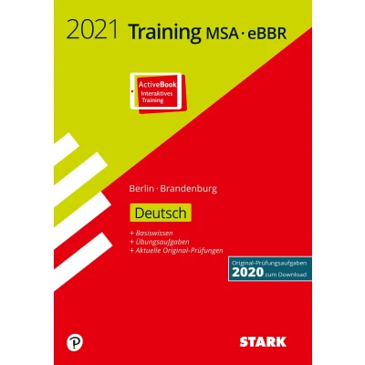 Abbildung von STARK Training MSA/eBBR 2021 Deutsch Berlin/Brandenburg: Mit Online Zugang (STARK Verlag Abschlussprüfungen)