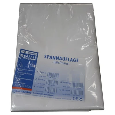 Abbildung von Frottee Spannauflage 90x200 cm m.Folie 1 St