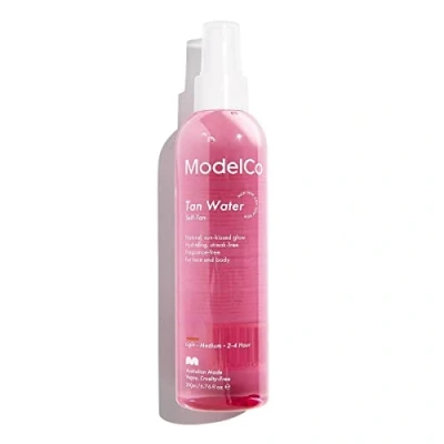 Abbildung von MODELCO Tan Water Selbstbräuner Spray für Damen, leicht, Medium, 200 ml