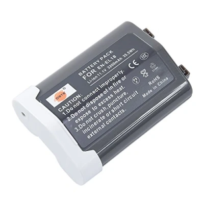 Abbildung von DSTE EN EL18 ENEL18 Ersatz Batterie Akku Kompatibel mit Nikon D4, D4S, D800, D800E