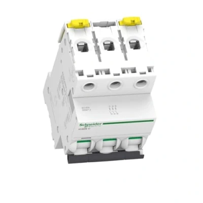 Abbildung von Schneider Electric A9F74316 IC60N Trennschalter, Acti9, 3P, 16A, Krümmung C, 50/60 Hz, Weiß