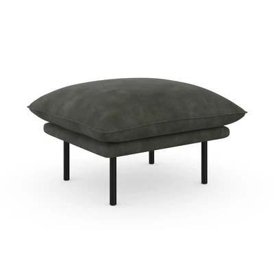 Abbildung von andas Polsterhocker &quot;Stine&quot;, Besonderes Design durch Kissenoptik und Keder, by Morten Georgsen