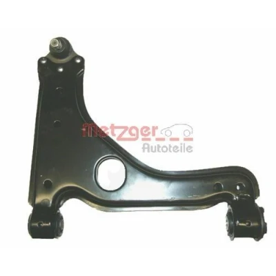 Abbildung von METZGER 58003402 Querlenker KIT + mit Trag /Führungsgelenk, Gummilager Vorderachse rechts, unten OPEL: Zafira A, Astra G CC