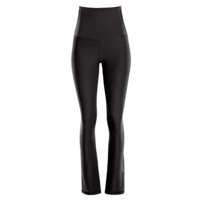 Abbildung von WINSHAPE Damen Functional Comfort Boot Cut “high Waist Bchwl103c Leggings, Schwarz, XXL EU