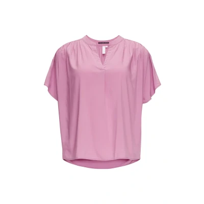 Abbildung von QS Bluse, Damen, Größe: 34, Lavendel