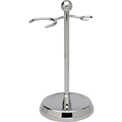 Abbildung von Erbe Shaving Shop XXL Rasierer und Rasierpinselhalter, Metall gl&auml;nzend
