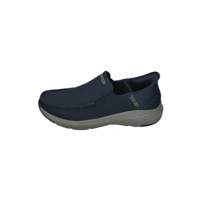 Abbildung von Skechers Herren Parson Ralven Slip On, Marineblaues Netzgewebe, 47.5 EU