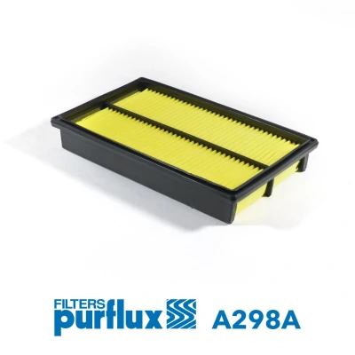 Abbildung von PURFLUX A298A Luftfilter 39 149 249 Filtereinsatz MAZDA: MX 5 I, FAMILIA 4, 323 C IV Schrägheck