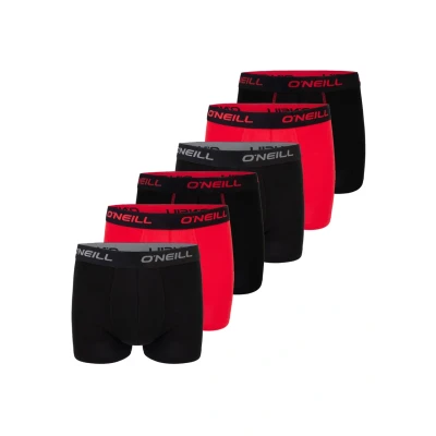 Abbildung von O&#039;Neill 6 PACK Panties, Herren, Größe: Large, 6x black red (700p)