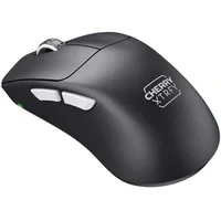 Abbildung von CHERRY XTRFY M64 Pro Wireless, Ultraschnelle Kabellose Gaming Maus, 2,4 GHz Funk, Optimiert für esports, 8K Mouse, Ergonomische Form mit Flacher Front, Schwarz